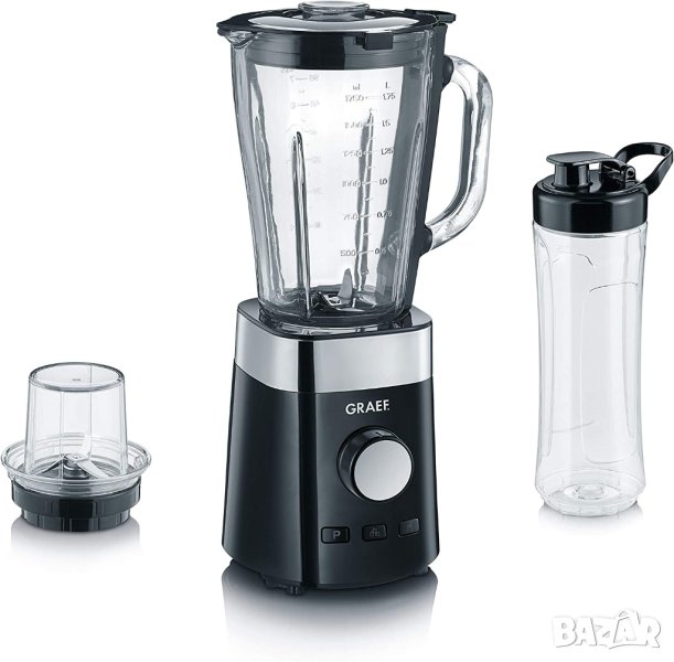 Graef TB502EU Blender 1000W Black 1000W, снимка 1