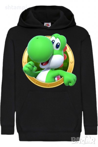 Детски Суитчър/Суитшърт Yoshi 13,Super Mario,Игра,Подарък,Изненада,Забавление,Рожден Ден, снимка 1