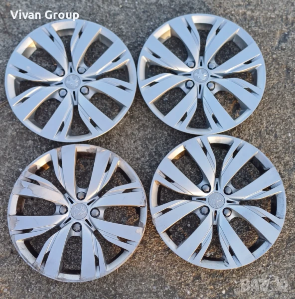 15 цола оригинални тасове Пежо, снимка 1