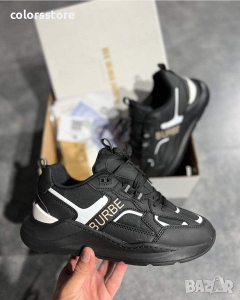 Дамски черни сникърси  Burbarry/Br103S, снимка 1