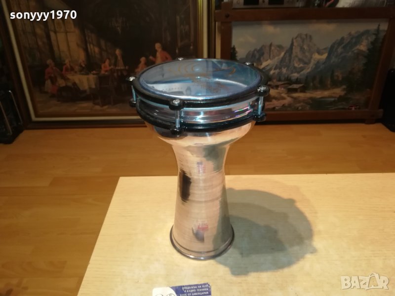 ⭐ГОЛЯМА ИНОКСОВА ТАРАМБУКА 41Х26СМ 1901220856⭐, снимка 1