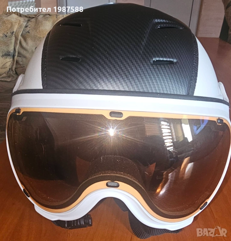 Ски каска SLOKKER BAKKA CARBON, снимка 1