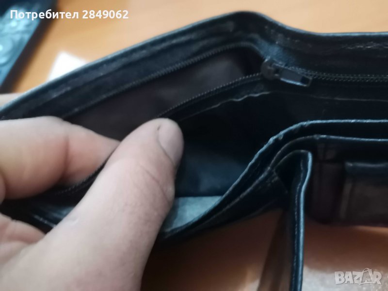 Портфейл естествена кожа, снимка 1