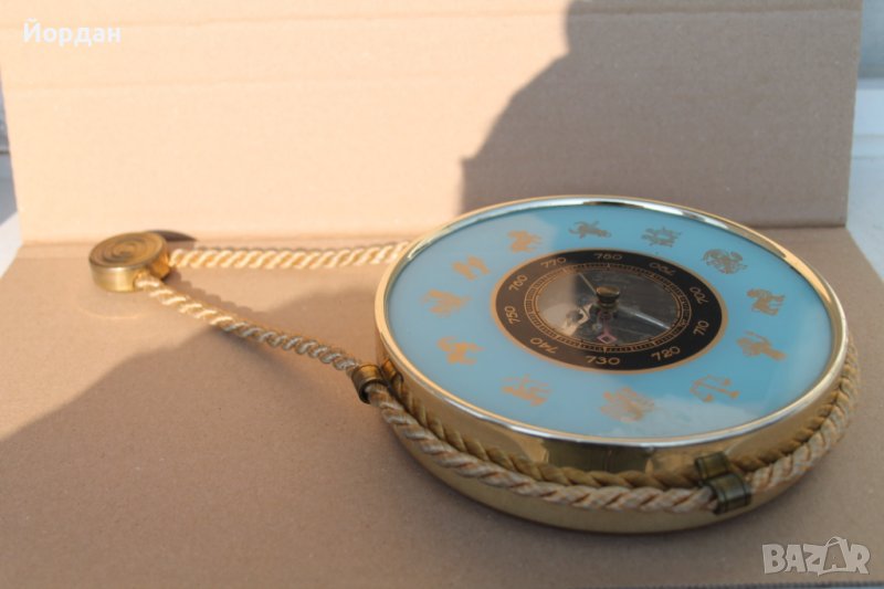 Немски барометър със зодии, снимка 1