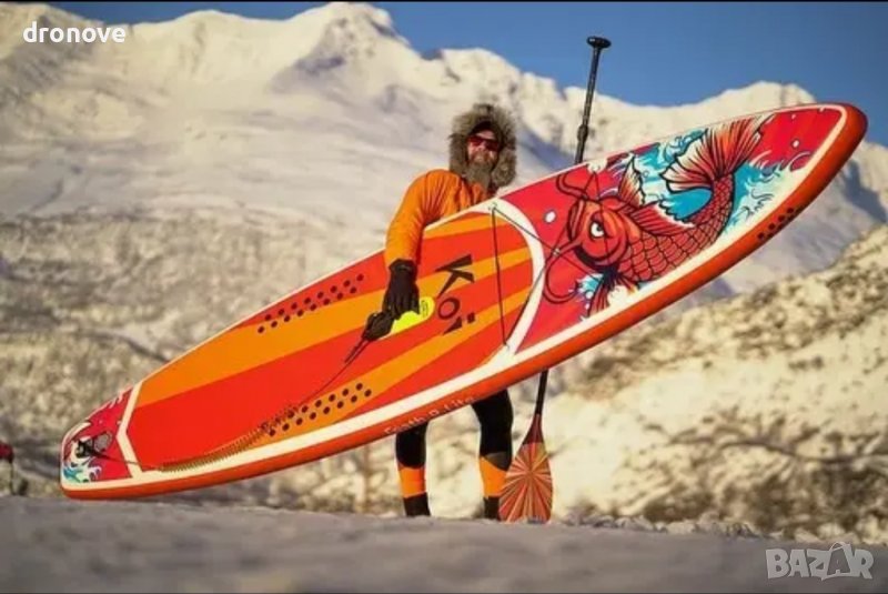 Надуваем падъл борд Funwater KOI 11'6 SUP, снимка 1