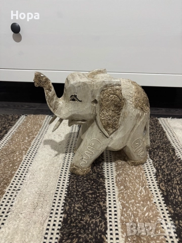 Слонче от дърво , снимка 12 - Статуетки - 52681565