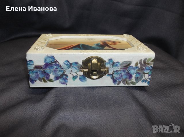 Дървена кутия за съхранение на бижута с ваша снимка #19, снимка 4 - Други - 25216345