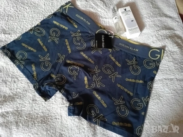 Промо комплект 198-памучни боксерки 7XL+мини пярфюм Lacoste