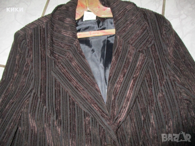 Сако/Дамска блуза сатен, снимка 11 - Блузи с дълъг ръкав и пуловери - 41986838