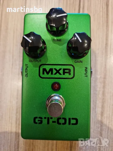 MXR GT-OD Overdrive M193 - оувърдрайв педал за китара