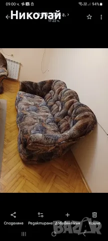 Разтегателен диван с размери 200x100x85 см