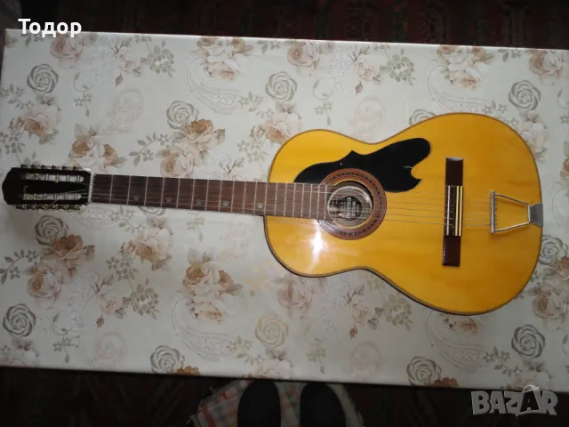 Класическа испанска 12 струнна китара Juan Estruch, снимка 2 - Китари - 48417975