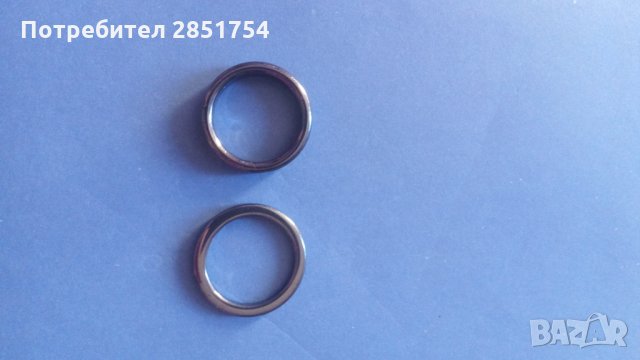 Пръстени-халки от хематит