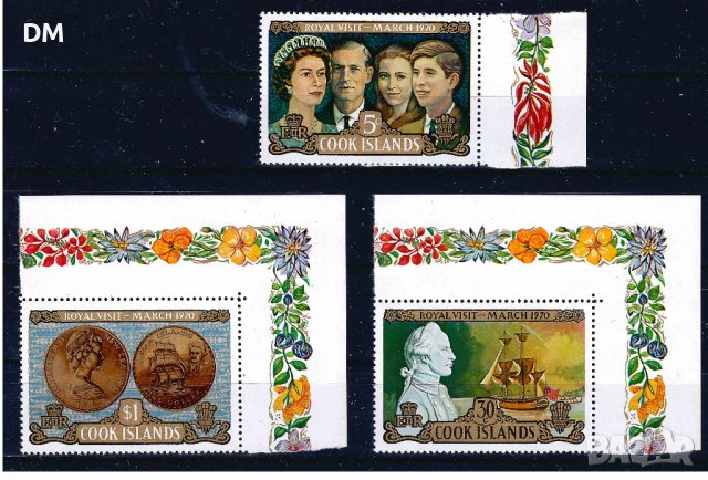 Острови Кук 1970 - кораби MNH