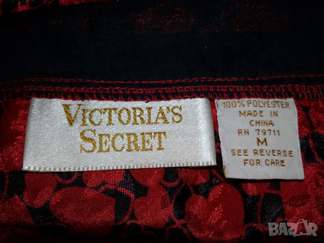 Victoria's Secret -vintage- Боди в червено и черно- М, снимка 6 - Бельо - 30905540
