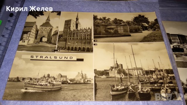 ЛОТ ЧЕТИРИ СТАРИ ПОЩЕНСКИ КАРТИЧКИ ГЕРМАНИЯ ГРАДОВЕ МОРЕ ЛОДКИ 32462, снимка 3 - Филателия - 38652728