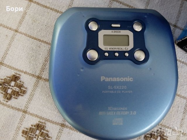Panasonic CD уокмен, снимка 3 - Плейъри, домашно кино, прожектори - 37499958