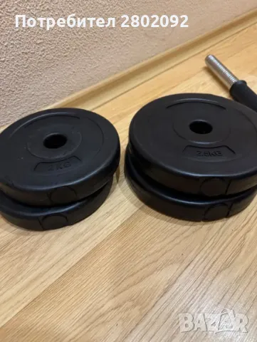 Дъмбел 10 кг - в отлично състояние!, снимка 3 - Фитнес уреди - 50237373
