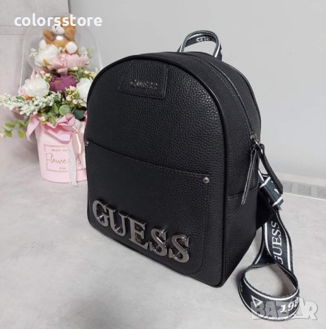 Черна раница Guess - 5681, снимка 4 - Раници - 40753954