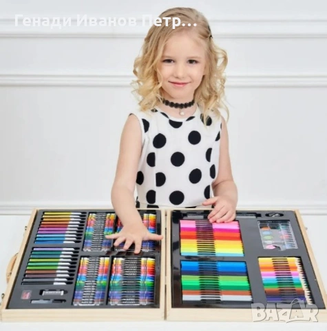 Детски комплект за рисуване - 180 части., снимка 11 - Рисуване и оцветяване - 53900367