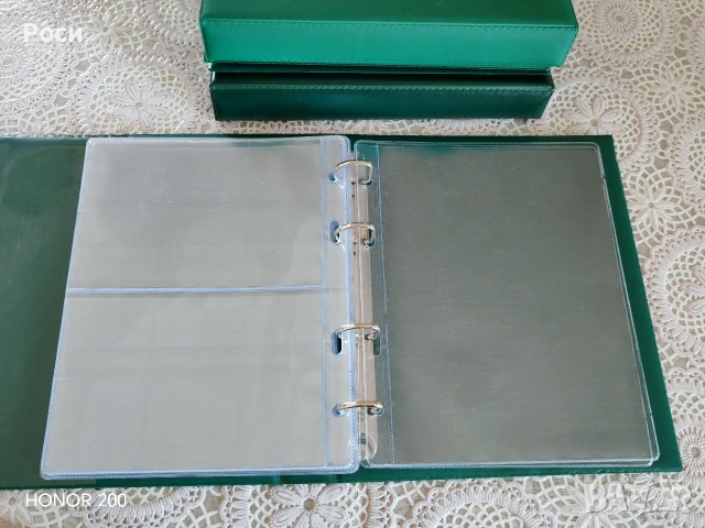 Кожени класьори за монети и банкноти, снимка 5 - Нумизматика и бонистика - 53071263