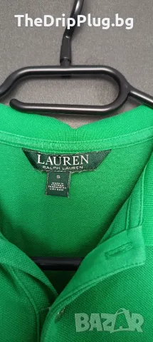 Ralph Lauren дамска поло тениска размер S(XS) в зелено , снимка 2 - Тениски - 55805423