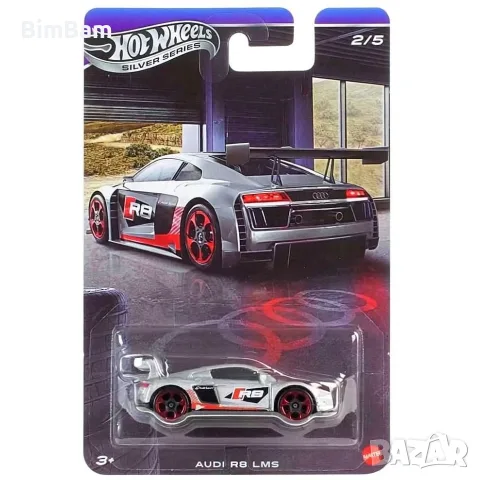 Колички Hot Wheels Silver Series Audi / 5 модела, снимка 3 - Коли, камиони, мотори, писти - 55754043