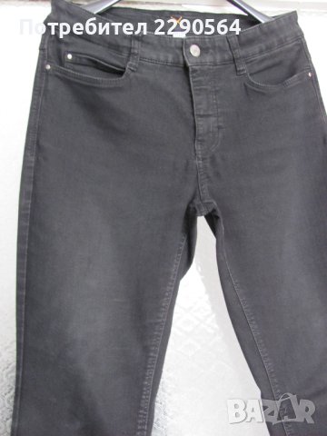 Дънки черни и еластични, снимка 2 - Дънки - 42813910