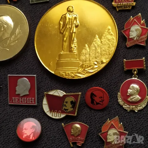 Съветски значки и плакети - ЛЕНИН, снимка 2 - Антикварни и старинни предмети - 50398836