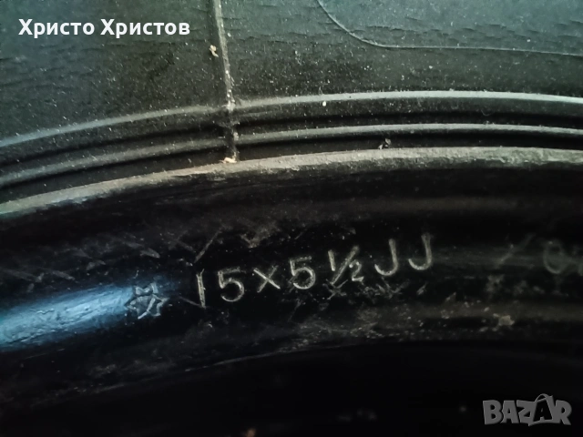 Четири броя стоманени джанти от Honda HR-V, снимка 4 - Гуми и джанти - 54269447