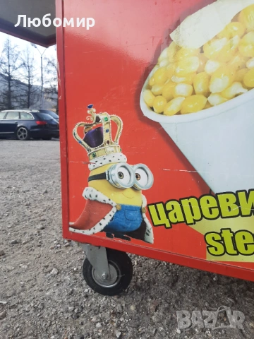 Количка за варена царевица на пара, снимка 2 - Колички за царевица - 54337082