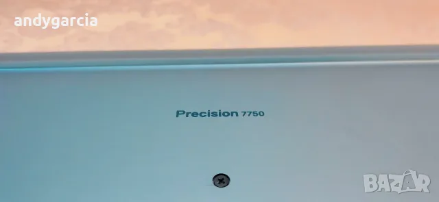  DELL Precision 7750/Core i7-10750H/NVidia RTX 3000/16GB RAM/256GB SSD/17.3 Full HD IPS 100% DCIP-3, снимка 9 - Лаптопи за работа - 56208813