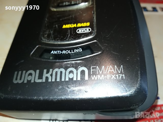 SONY WM-FX171 WALKMAN-ВНОС GERMANY 0105230756, снимка 14 - Радиокасетофони, транзистори - 40541973