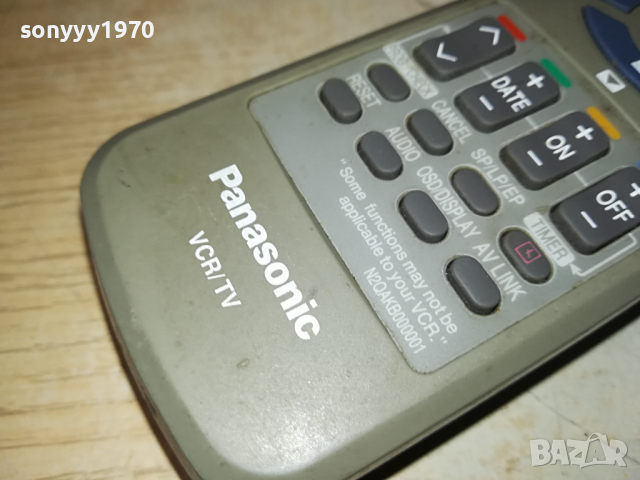 PANASONIC TV VIDEO REMOTE 0503241537, снимка 3 - Дистанционни - 44617955