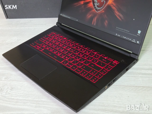 i5|RTX-3060|512GB SSD|IPS 144Hz|8RAM лаптоп laptop msi мси gaming гейминг, снимка 2 - Лаптопи за игри - 53883044