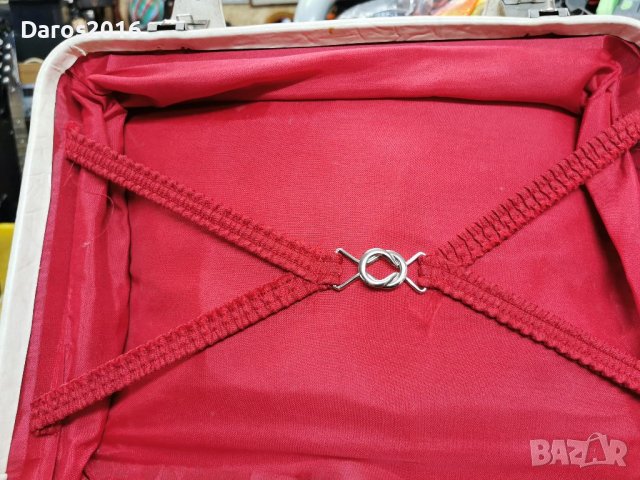 Страхотен кожен куфар, снимка 11 - Куфари - 38451940