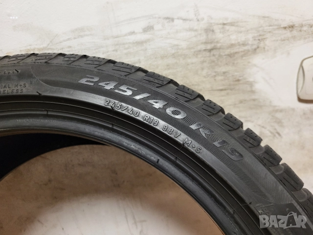 1 бр. 245/40/19 Pirelli / зимна гума, снимка 4 - Гуми и джанти - 52605229