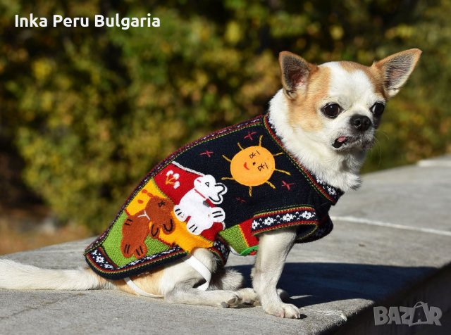 Ръчно бродирани перуански кучешки дрешки различни цветове и размери , снимка 8 - За кучета - 42821198