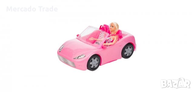Кукла Бети с  розов кабриолет