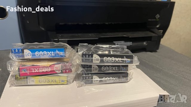 Нов Комплект 6 броя тонер касети мастило за офис принтер Epson, снимка 8 - Други стоки за дома - 40336717