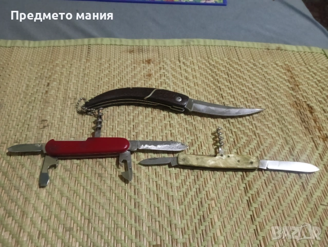 Лот от 3 ретро сгъваеми ножчета (Victorinox, Велико Търново и друг), снимка 8 - Ножове - 53939770