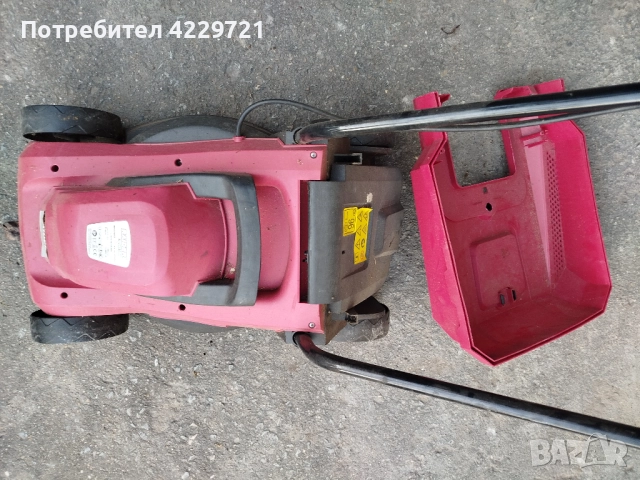 Електрическа косачка RAIDER  RD-LM31 -за ремонт, снимка 4 - Градинска техника - 52982718
