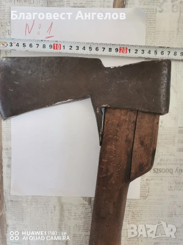 Стари топори, снимка 2 - Антикварни и старинни предмети - 38191958