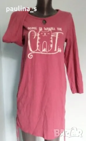 Два броя / Памучна нощница / синя "Triumph" и розова "Gina Benotti" / голям размер , снимка 7 - Нощници - 36741681