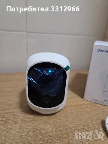 COCOCAM 2K Wireless Rechargeable Security Camera (модел ZY-C7), която се отличава с компактен бял , снимка 2 - IP камери - 56265508