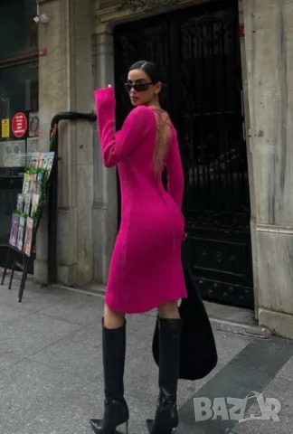 Модна дамска рокля  