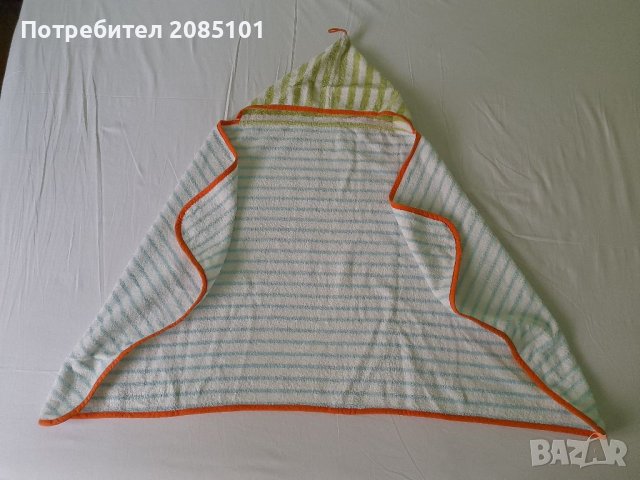 Детска хавлия с качулка