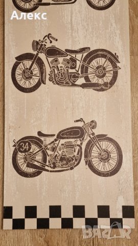 Голяма рокерска картина, принт– 90см, снимка 2 - Картини - 39481408