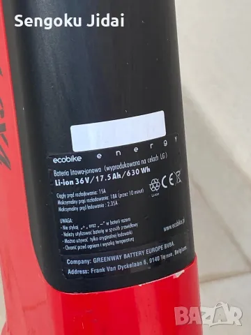 Електрически велосипед ECOBIKE, снимка 4 - Велосипеди - 49063987