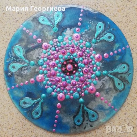   пано  4 бр./ смесена техника, акрил, контур, различни размери и цени   